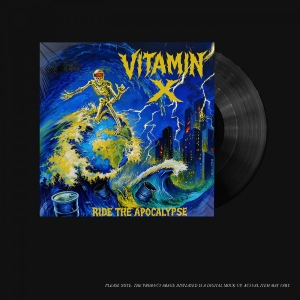 Vitamin X - Ride The Apocalypse in the group VINYL / Upcoming releases / Pop-Rock at Bengans Skivbutik AB (5653624)
