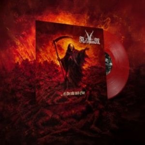 In Aeternum - Of Death And Fire (Red Vinyl Lp) in the group VINYL / Upcoming releases / Hårdrock at Bengans Skivbutik AB (5654350)