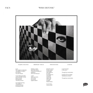 Facs - Wish Defense (Clear / Black Splatte in the group VINYL / Pop-Rock at Bengans Skivbutik AB (5654501)
