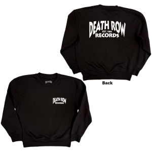 Death Row - Logo Uni Bl Sweatshirt in the group MERCHANDISE / Sweatshirt /  /  at Bengans Skivbutik AB (5654704)