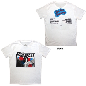Paul Mccartney - Photo Rose Uni Wht T-Shirt in the group MERCHANDISE / T-shirt / Nyheter / Pop-Rock at Bengans Skivbutik AB (5654724)