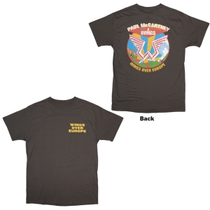 Paul Mccartney - Wings Over Europe Uni Char T-Shirt in the group MERCHANDISE / T-shirt / Nyheter / Pop-Rock at Bengans Skivbutik AB (5654731)