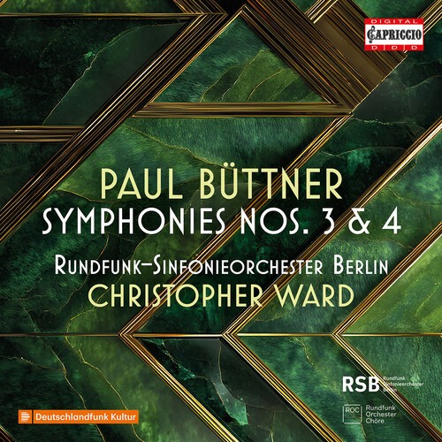 Paul Buttner - Symphonies Nos. 3 & 4 in the group OUR PICKS / Friday Releases / 2026-04-03 at Bengans Skivbutik AB (5655958)