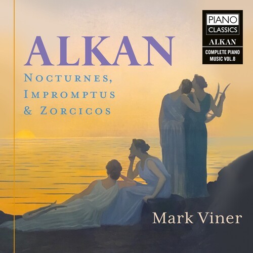 Charles-Valentin Alkan - Nocturnes, Impromptus & Zorzicos, V in the group CD / Bestsellers at Bengans Skivbutik AB (5655966)