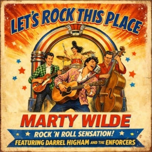 Marty Wilde - Let's Rock This Place - Vinyl Editi in the group VINYL / Upcoming releases / Pop-Rock at Bengans Skivbutik AB (5656813)