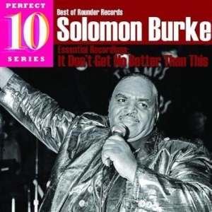 Burke Solomon - It Don't Get Any Better Than This in the group CD / Jazz at Bengans Skivbutik AB (565693)
