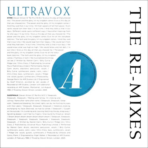 Ultravox - The Re-Mixes in the group OUR PICKS / Record Store Day / RSD 2026 at Bengans Skivbutik AB (5657186)