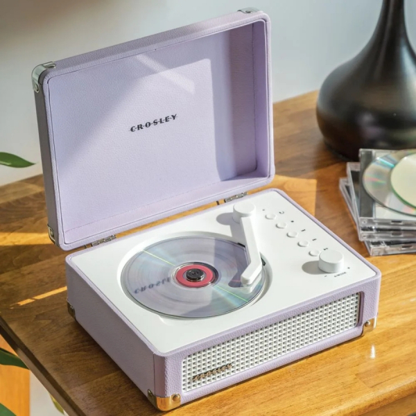 Cd-Player - Crosley Cruiser CD Player (Lavender) in the group ACCESSORIES / Audio at Bengans Skivbutik AB (5657816)
