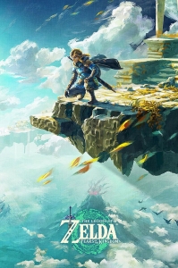 Game Poster - Zelda Tears Of Kingdom - Hyrule (91,5 X 61 Cm) in the group MERCH at Bengans Skivbutik AB (5658072)