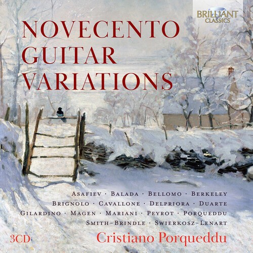 Cristiano Porqueddu - Novecento Guitar Variations in the group CD / Bestsellers at Bengans Skivbutik AB (5658456)