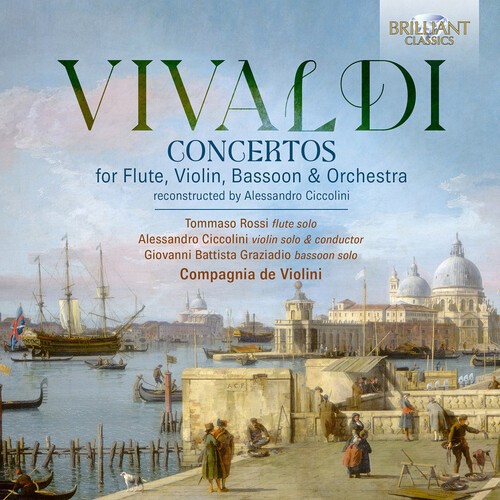 Antonio Vivaldi - Concertos For Flute, Violin, Bassoo in the group CD / Klassiskt at Bengans Skivbutik AB (5658485)
