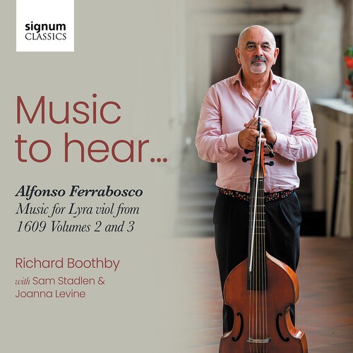 Alfonso Ferrabosco Ii - Music To Hear - Music For Lyra Viol in the group OUR PICKS / Friday Releases / 2026-04-17 at Bengans Skivbutik AB (5658606)