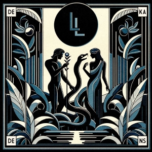 Lustans Lakejer - Dekadens (EP) in the group VINYL / Upcoming releases / Pop-Rock at Bengans Skivbutik AB (5658727)