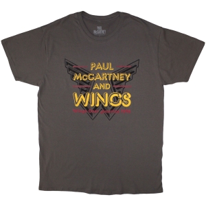 Paul Mccartney - Wings Over America 76 Uni Char T-Shirt in the group MERCHANDISE / T-shirt / Pop-Rock at Bengans Skivbutik AB (5658757r)