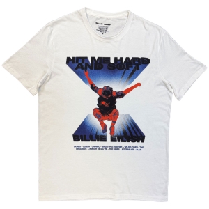 Billie Eilish - Jump Tracklist Uni Wht T-Shirt in the group MERCHANDISE / T-shirt / Kommande / Pop-Rock at Bengans Skivbutik AB (5658953r)