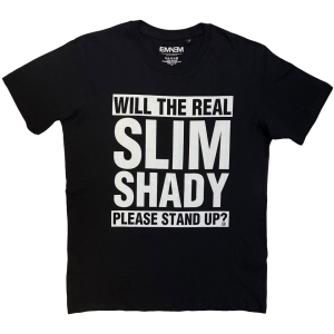 Eminem - Please Stand Up Uni Bl T-Shirt in the group MERCHANDISE / T-shirt / Kommande / at Bengans Skivbutik AB (5658961r)