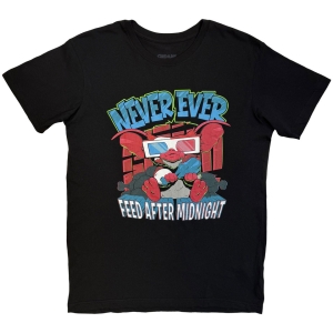 Gremlins - Never Ever Feed After Midnight Uni Bl T-Shirt in the group MERCHANDISE / T-shirt / Kommande / Film-Musikal at Bengans Skivbutik AB (5658969r)