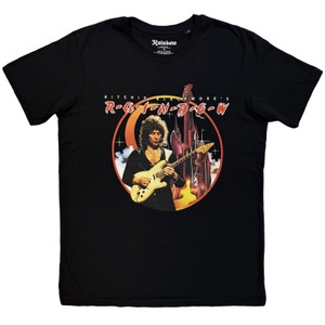 Rainbow - Richie Blackmore Rainbow Uni Bl T-Shirt in the group MERCHANDISE / T-shirt / Kommande / Hårdrock at Bengans Skivbutik AB (5658974r)