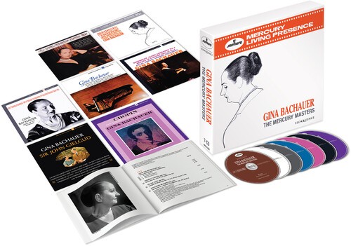 Gina Bachauer - The Mercury Masters in the group CD / Klassiskt at Bengans Skivbutik AB (5659044)