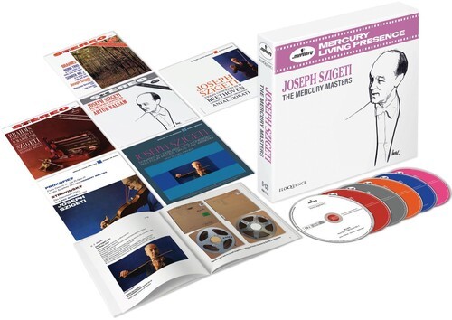 Joseph Szigeti - The Mercury Masters in the group CD / Klassiskt at Bengans Skivbutik AB (5659046)