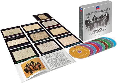 Ludwig van Beethoven - Complete String Quartets in the group CD / Klassiskt at Bengans Skivbutik AB (5659052)