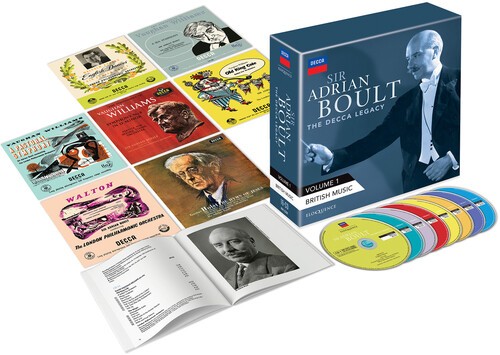 Sir Adrian Boult - Decca Legacy, Vol. 1 - British Musi in the group CD / Klassiskt at Bengans Skivbutik AB (5659058)