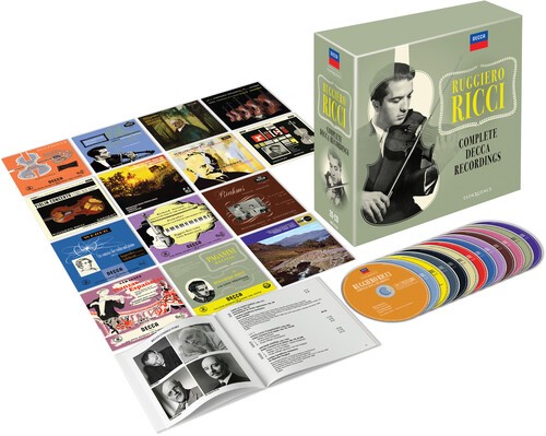 Ruggiero Ricci - Complete Decca Recordings in the group CD / Klassiskt at Bengans Skivbutik AB (5659060)
