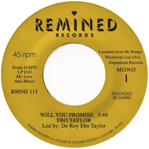 Ebo Taylor - Will You Promise / Maye Omama in the group VINYL / Upcoming releases / World Music at Bengans Skivbutik AB (5659613)