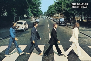 The Beatles - Abbey Road (91,5 X 61 Cm) in the group MERCHANDISE / Poster / Pop-Rock at Bengans Skivbutik AB (5659718)