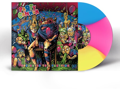 Party Cannon - Subjected To A Partying in the group VINYL / Hårdrock at Bengans Skivbutik AB (5659811)