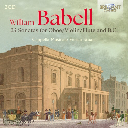 William Babell - 24 Sonatas For Oboe/Violin/Flute An in the group CD / Klassiskt at Bengans Skivbutik AB (5659988)