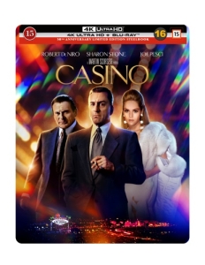 Movie - Casino Steelbook (Uhd+Bd) in the group Movies / Film UHD-4K / Action at Bengans Skivbutik AB (5660335)
