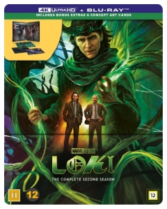Movie - Loki - Season 2 (Steelbook Bd+4K) in the group Movies / Film UHD-4K / Action at Bengans Skivbutik AB (5660526)
