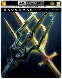 Movie - Aquaman 2 Steelbook (Uhd/Bd) - Tridents in the group Movies / Film UHD-4K / Action at Bengans Skivbutik AB (5660982)