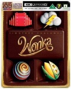 Movie - Wonka Steelbook (Uhd/Bd) in the group Movies / Film UHD-4K / Adventure at Bengans Skivbutik AB (5660986)