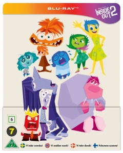 Movie - Inside Out 2 (Steelbook Bd) in the group Movies / Film Blu-ray / Animation at Bengans Skivbutik AB (5661124)
