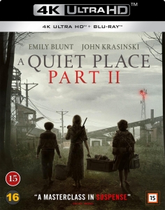 Movie - Quiet Place Part Ii, A (4K+Bd) in the group Movies / Film UHD-4K / Horror at Bengans Skivbutik AB (5661630)