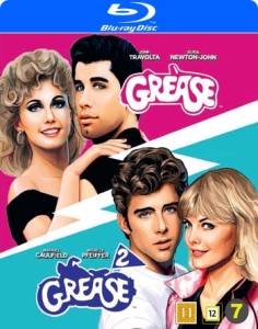 Movie - Grease 1-2  (Remastered) Bd in the group Movies / Film Blu-ray / Musical at Bengans Skivbutik AB (5661801)