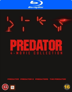 Movie - Predator 1-4 Bd in the group Movies / Film Blu-ray / Action at Bengans Skivbutik AB (5661862)