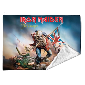 Iron Maiden - Trooper Large Fleece Blanket in the group MERCHANDISE / Merch / Nyheter / Hårdrock at Bengans Skivbutik AB (5663173)