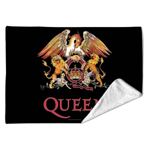 Queen - Crest Large Fleece Blanket in the group MERCHANDISE / Merch / Pop-Rock at Bengans Skivbutik AB (5663183)