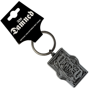 Damned - The Black Album Logo Keychain in the group MERCHANDISE / Keyring / Punk at Bengans Skivbutik AB (5663209)