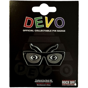 Devo - Oh, No! Glasses Pin Badge in the group MERCHANDISE / Pin-Button Badge / Electronica at Bengans Skivbutik AB (5663215)