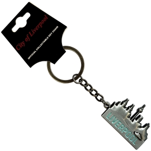 Rock Off - City Of Liverpool Skyline Keychain in the group OTHER / Merchandise at Bengans Skivbutik AB (5663230)