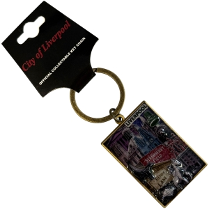 Rock Off - City Of Liverpool Landmarks Keychain in the group OTHER / Merchandise at Bengans Skivbutik AB (5663231)
