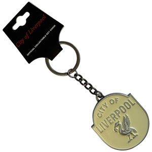 Rock Off - City Of Liverpool Emblem Keychain in the group OTHER / Merchandise at Bengans Skivbutik AB (5663232)