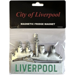 Rock Off - City Of Liverpool Skyline Magnet in the group OTHER / Merchandise at Bengans Skivbutik AB (5663233)