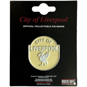 Rock Off - City Of Liverpool Emblem Pin Badge in the group OTHER / Merchandise at Bengans Skivbutik AB (5663237)