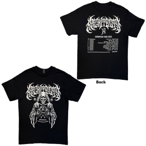 Architects - Tste&Ab Skeleton Eu Tour 25 Uni Bl T-Shirt in the group MERCHANDISE / T-shirt / Nyheter / Hårdrock at Bengans Skivbutik AB (5663327r)