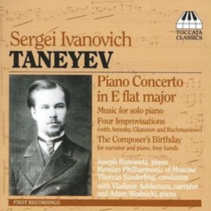 Taneyev - Piano Music in the group Externt_Lager /  at Bengans Skivbutik AB (566333)